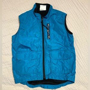 Vintage REI Kids Teal Zip Up Outdoor Vest